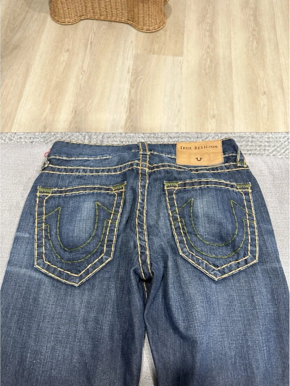 True Religion Jeans Geno Relaxed Slim Men’s 30x34 Blue Denim